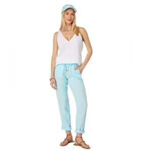 NWT Lilly Pulitzer Taron Linen Pant Size XS